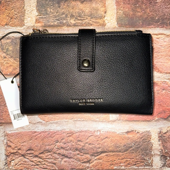 Handbags - Taylor Brooke Black Leather Wallet